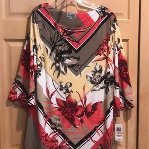 New JM Collection tunic top